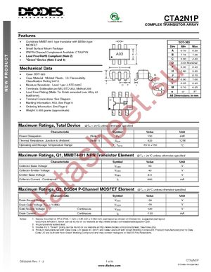 CTA2N1P-7 datasheet  